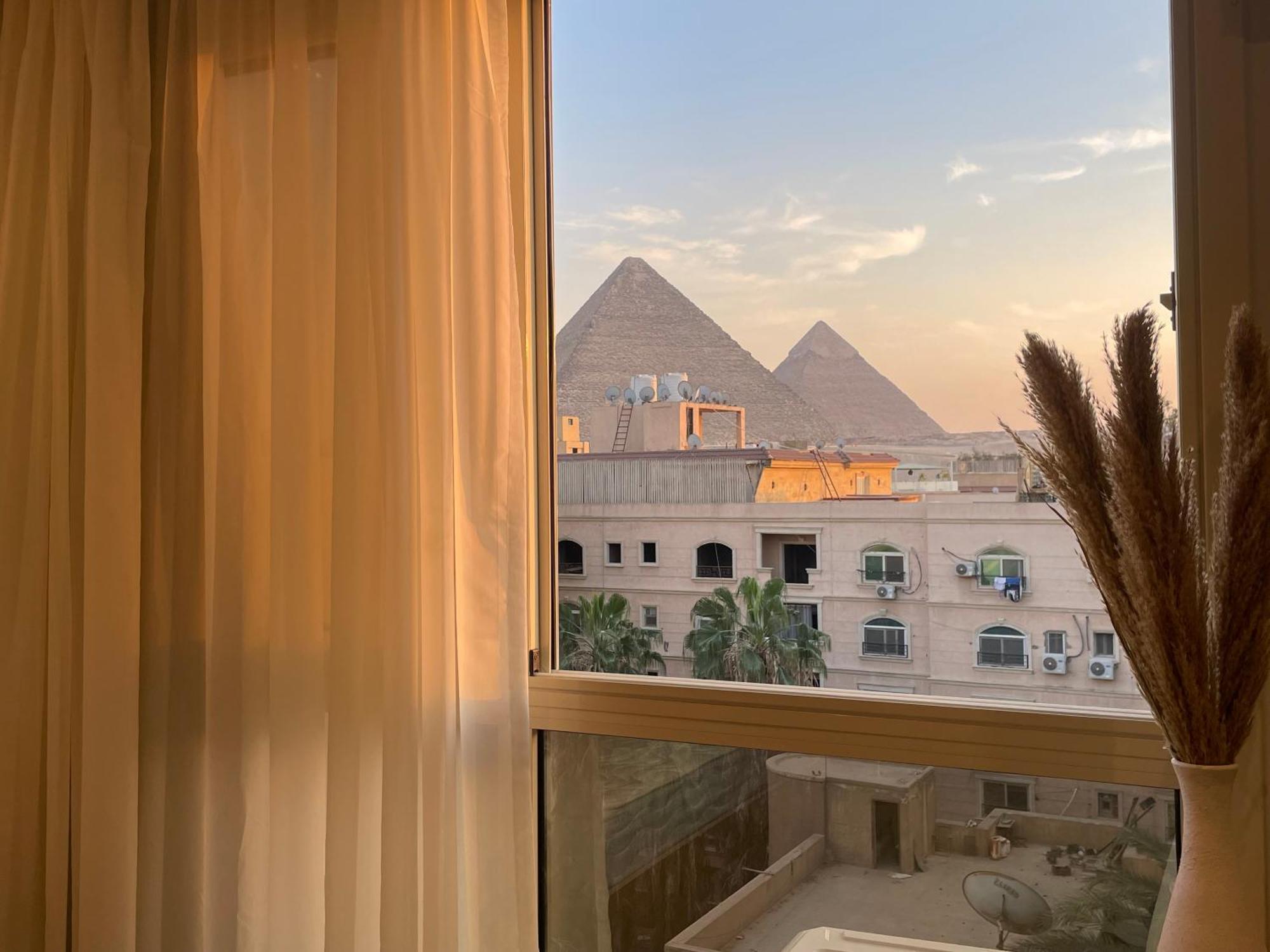 Diyar Pyramids Inn Kafret el-Gabal Exterior foto